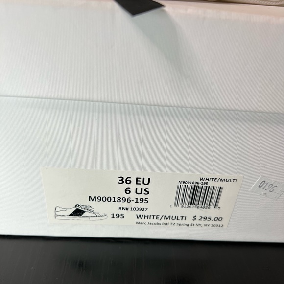 Marc Jacobs Empire Strass Lace Up Sneakers - Picture 14 of 14